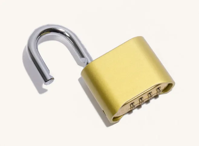 A padlock